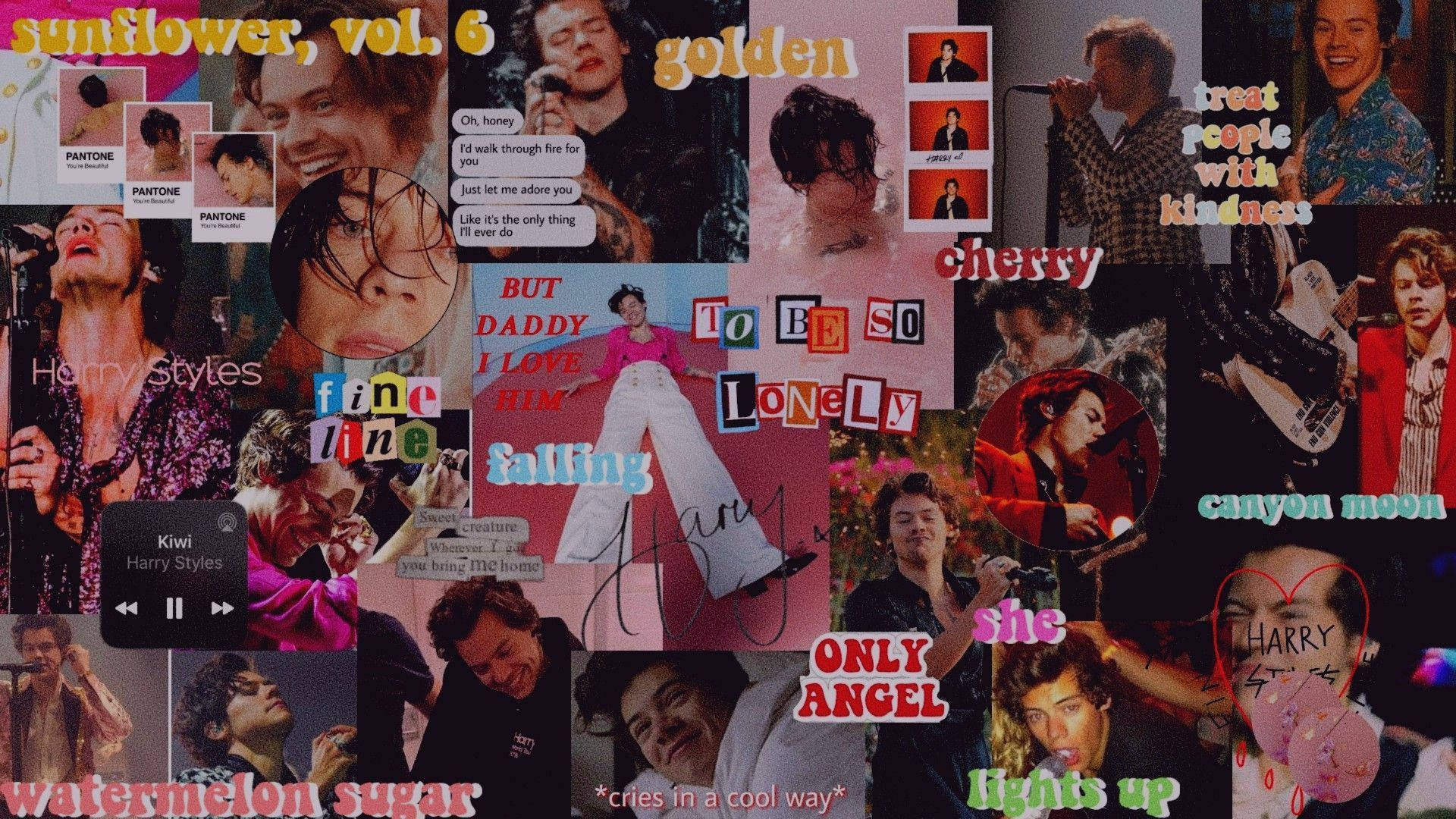 Harry Styles Songs Collage