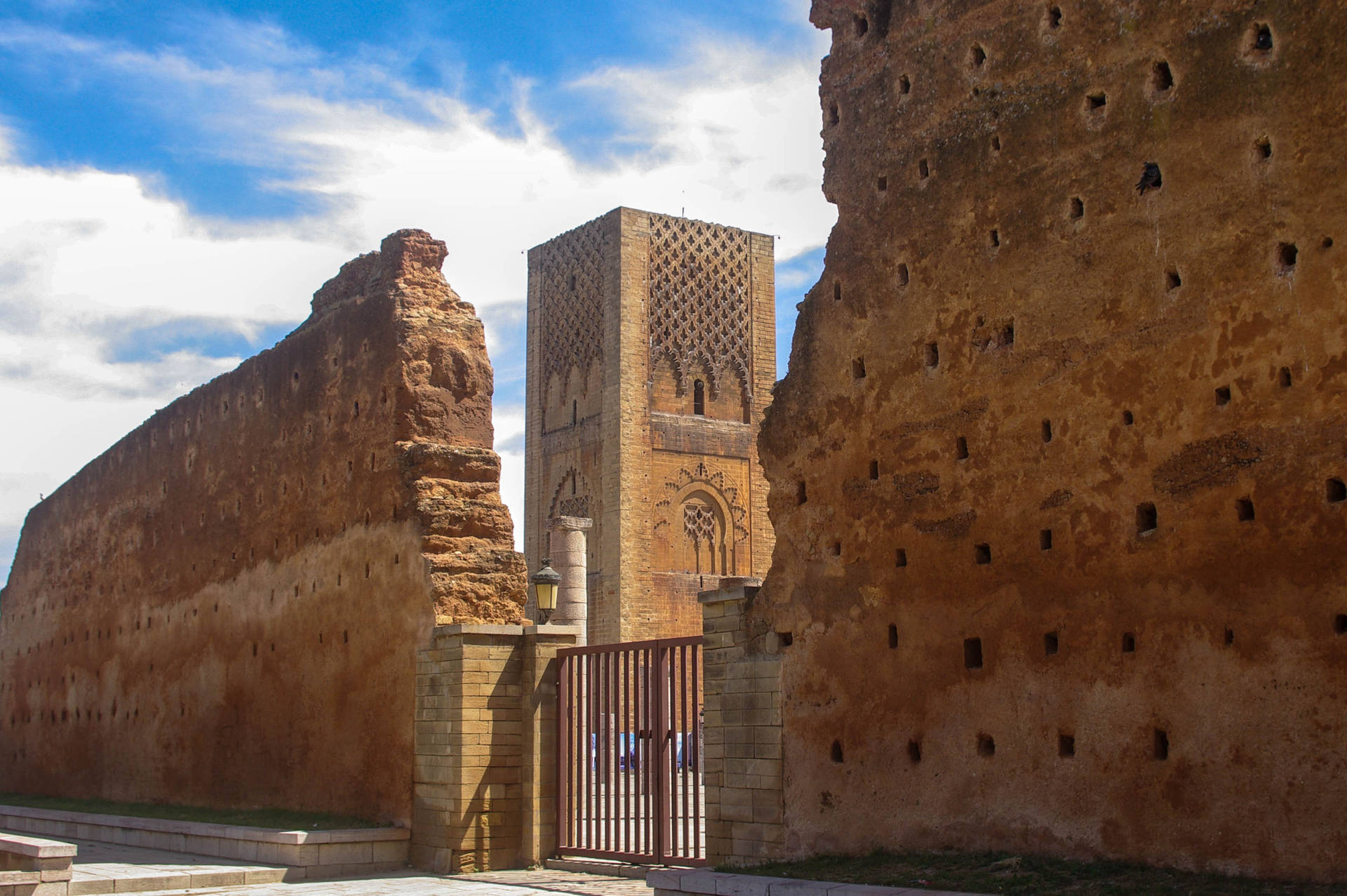 Hassan Tower Morocco Wallpaper