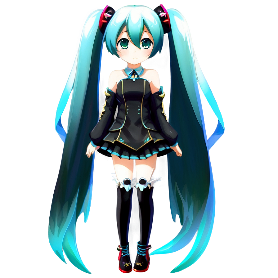 Hatsune Miku Ghost Rule Png 06202024 PNG