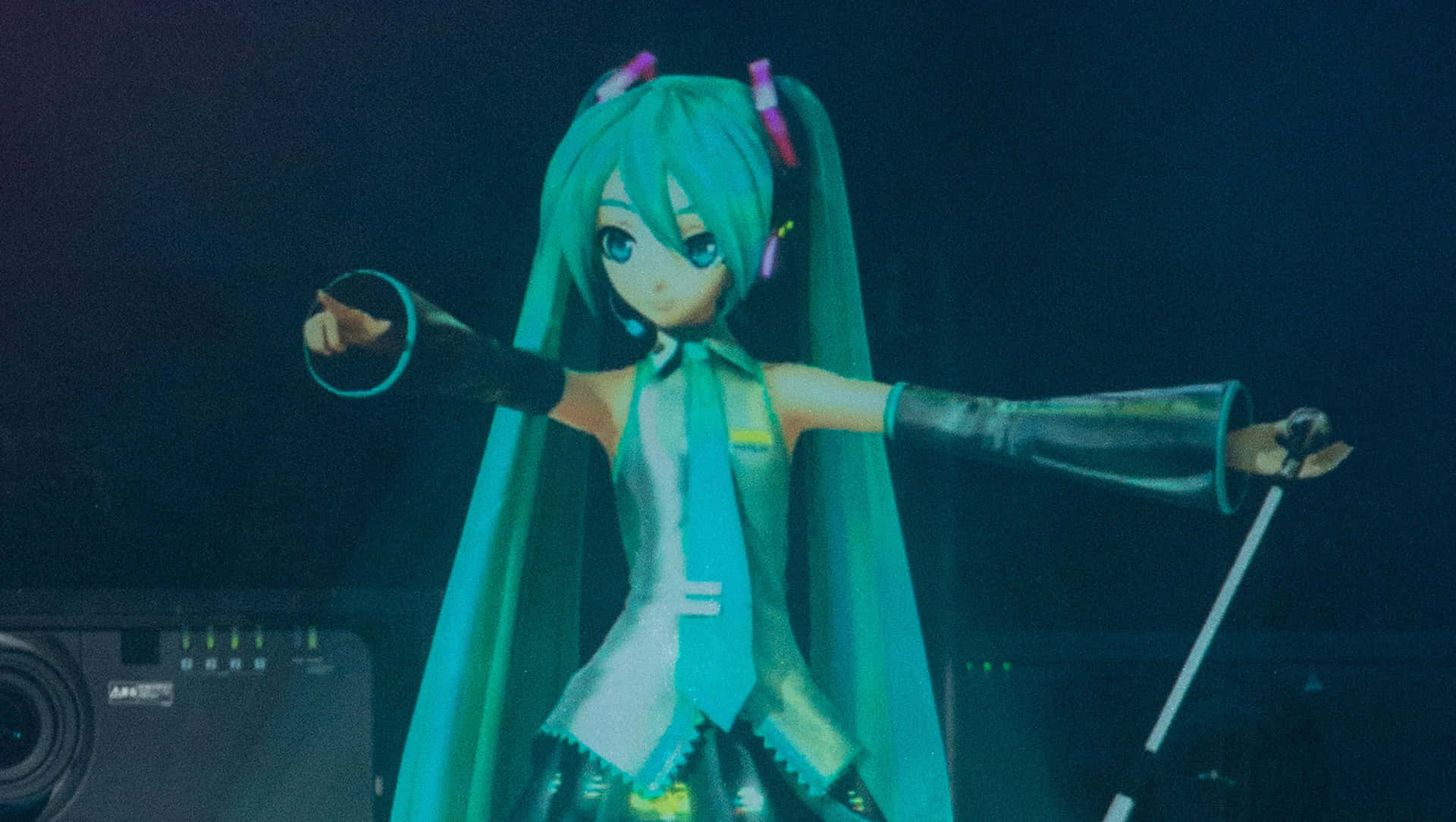 Hatsune Miku Pointing Gesture Picture