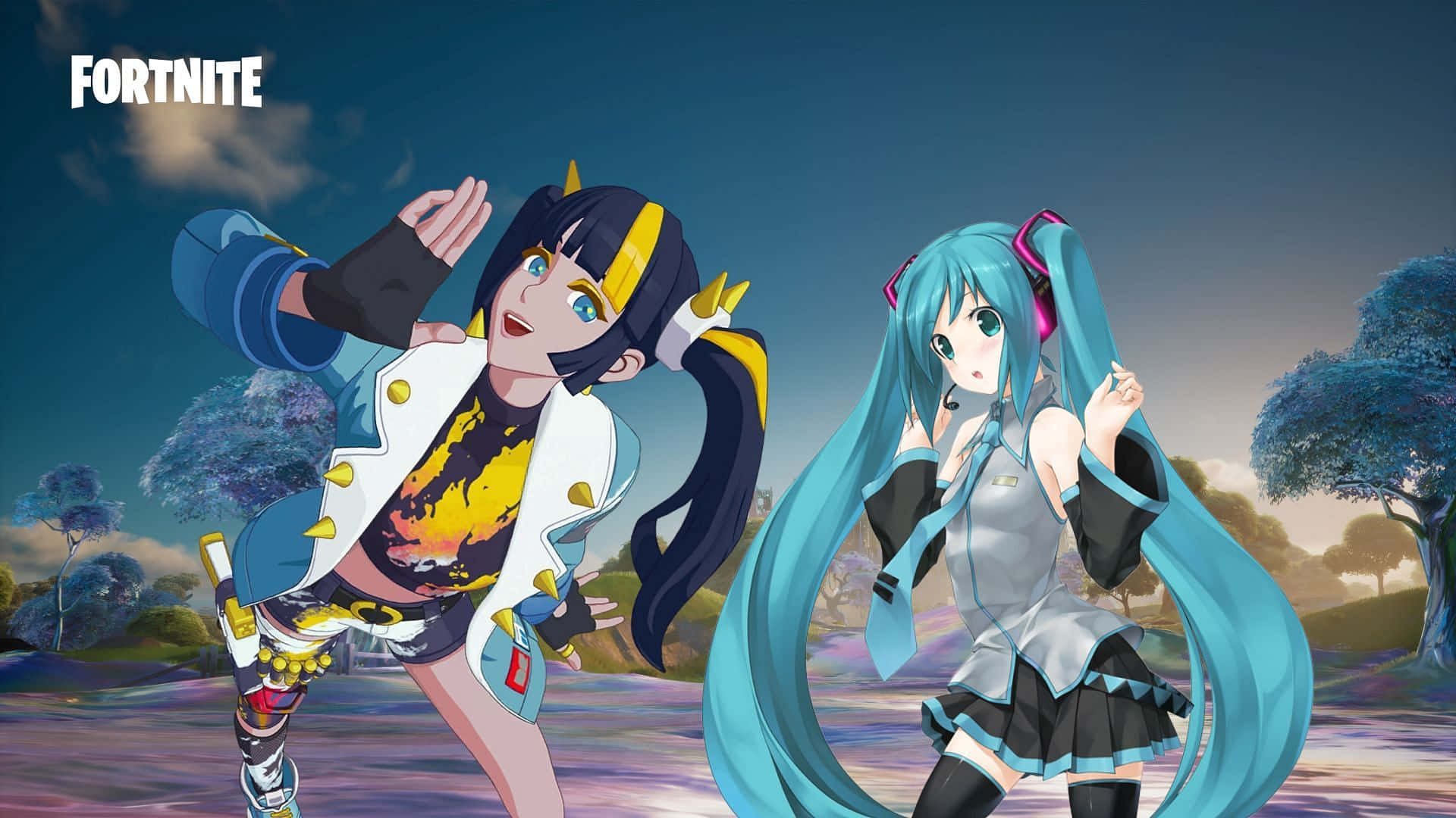 Hatsune Miku And Lennox Rose Picture