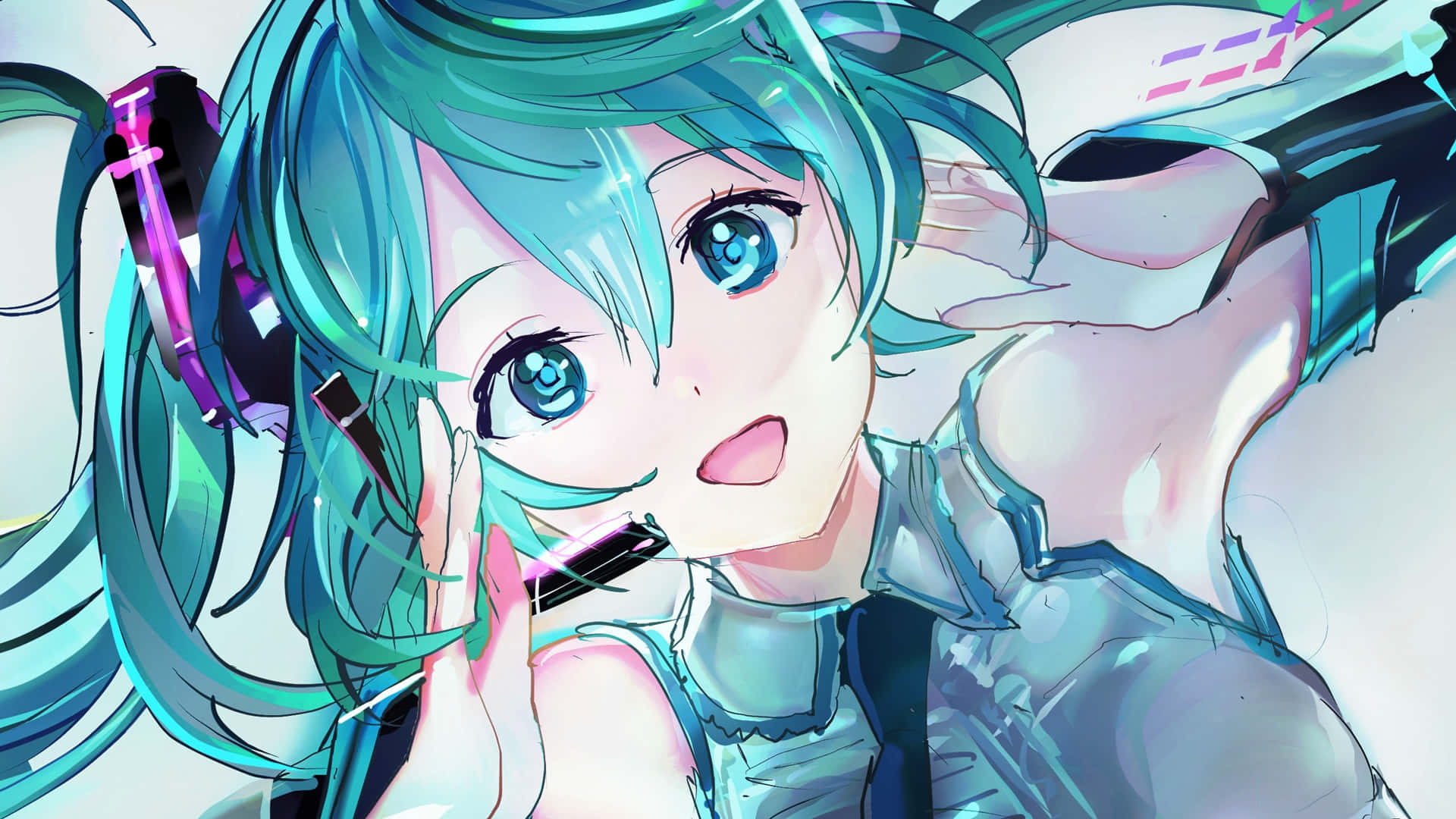 Hatsune Miku DIigtal Drawing Picture