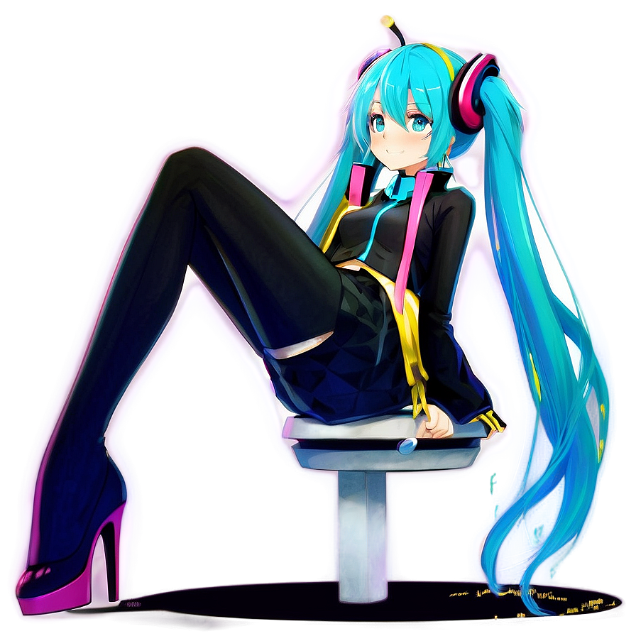 Download Hatsune Miku Vocaloid Character Png 06202024 | Wallpapers.com