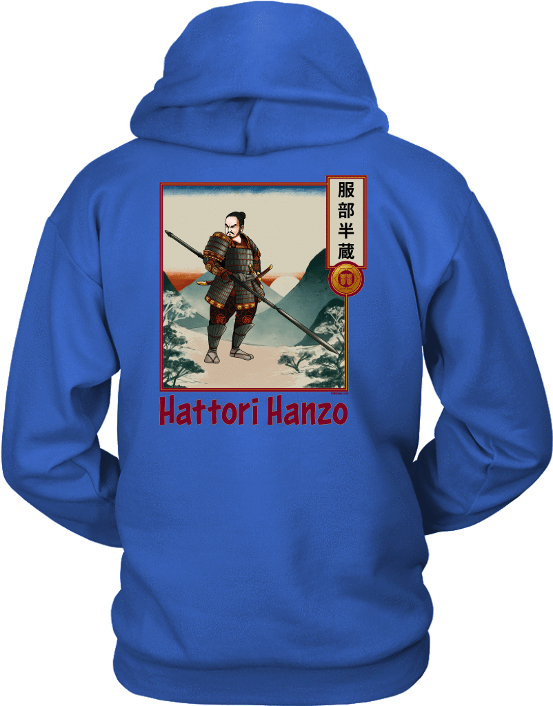 Hattori Hanzo Hoodie Design PNG