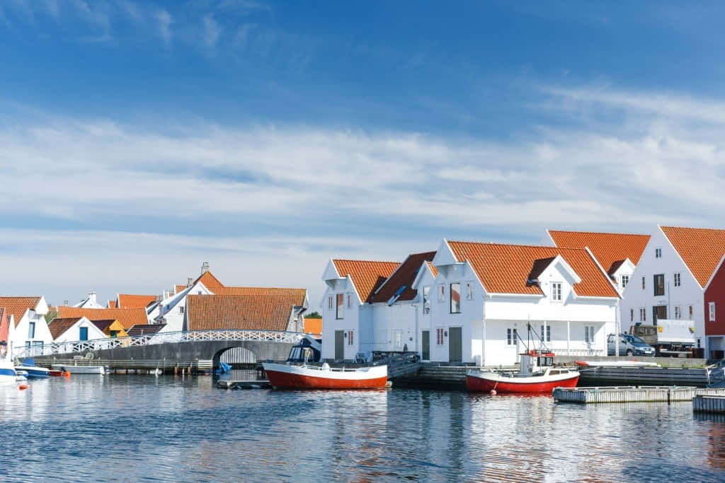 Haugesund Norway Coastal Scenery Wallpaper
