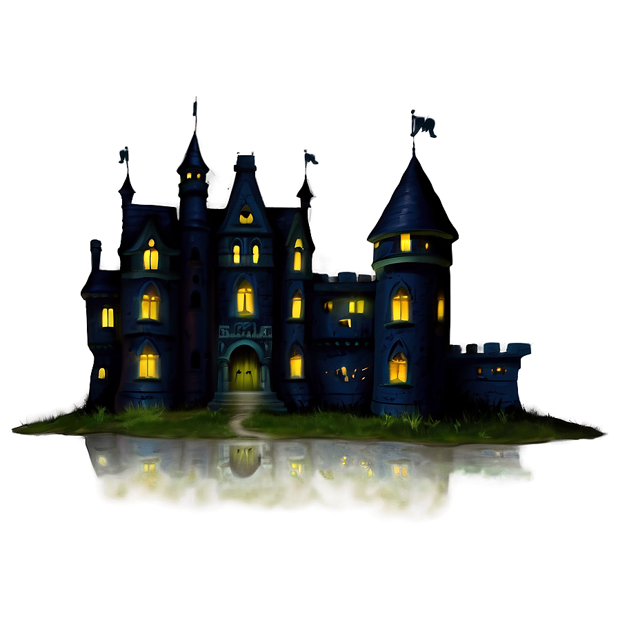 Haunted Castle Png New52 PNG