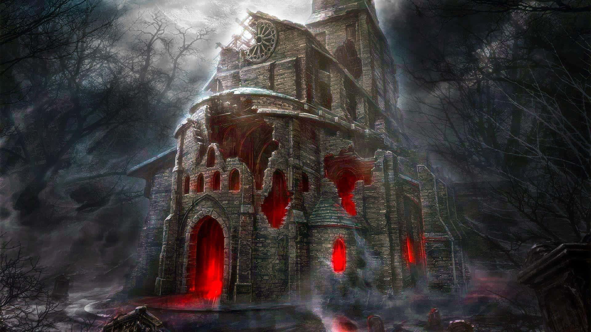Dare to Enter the Eerie Haunted House