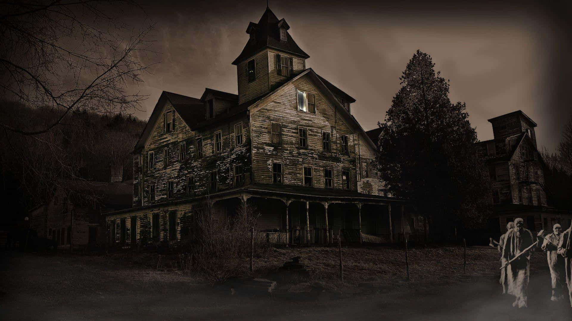 Spend the night in this Mysterious Haunted House