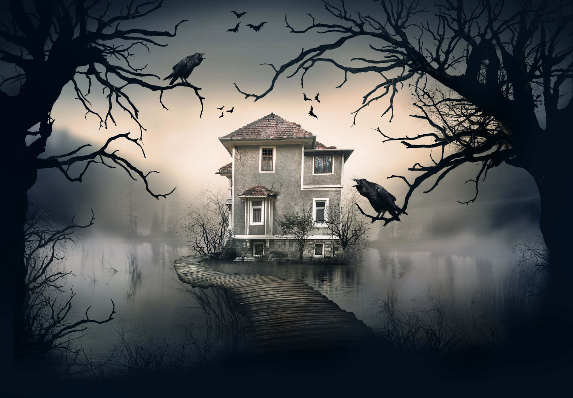 Explore an ancient Haunted House with a mysterious past