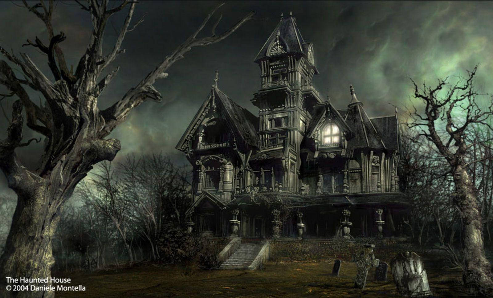 Haunted House Halloween 3d Wallpaper