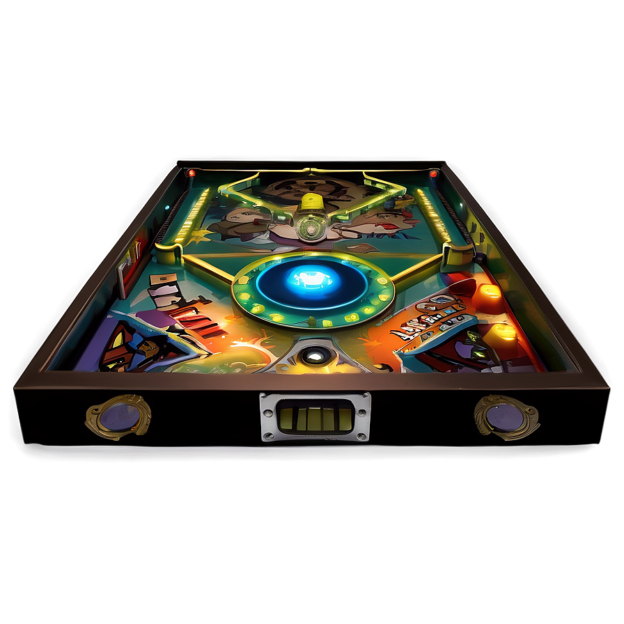 Haunted House Pinball Png 06242024 PNG