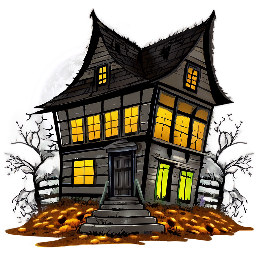 Haunted House Png Cwf84 PNG