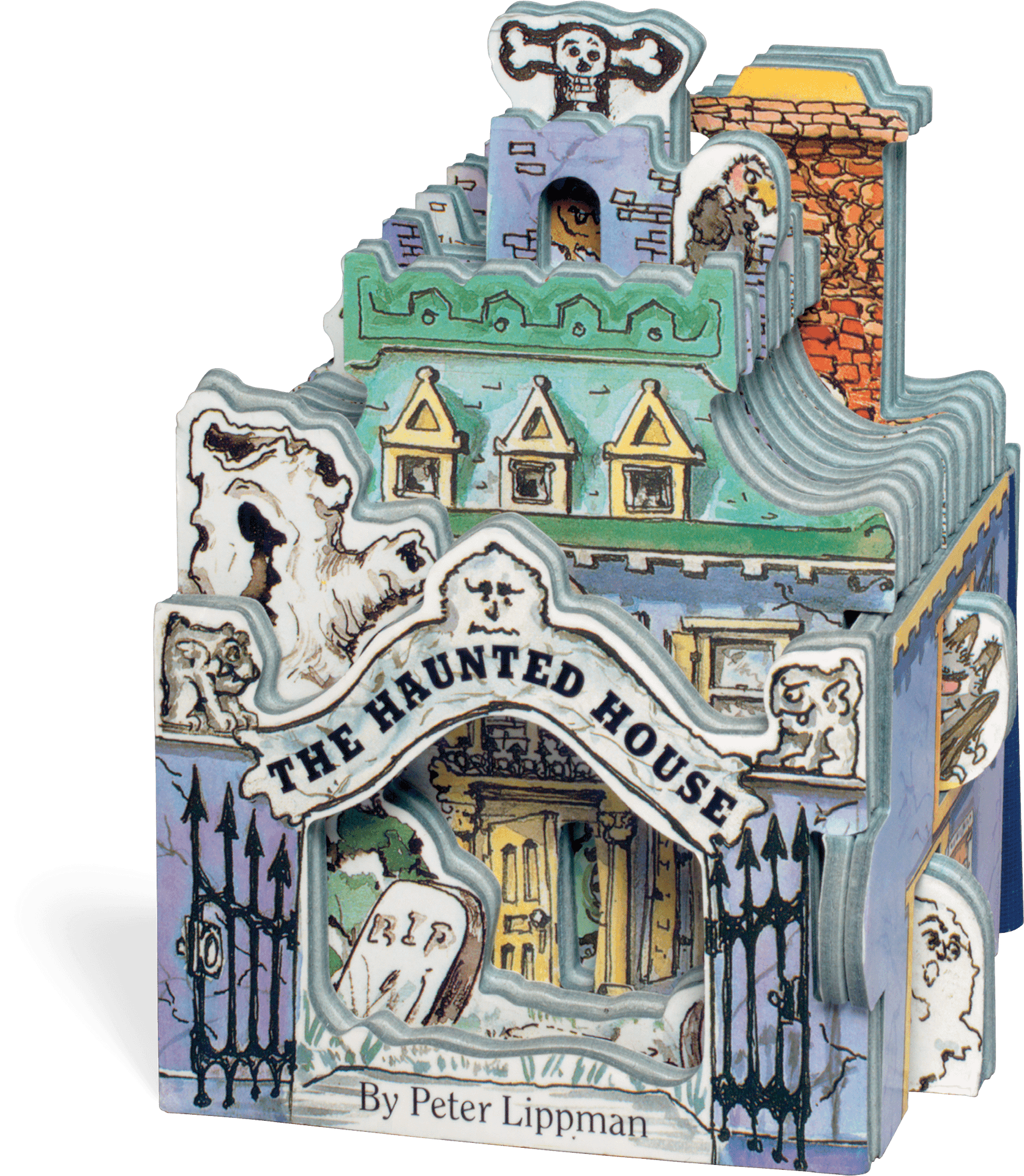 Haunted House Pop Up Book Peter Lippman PNG