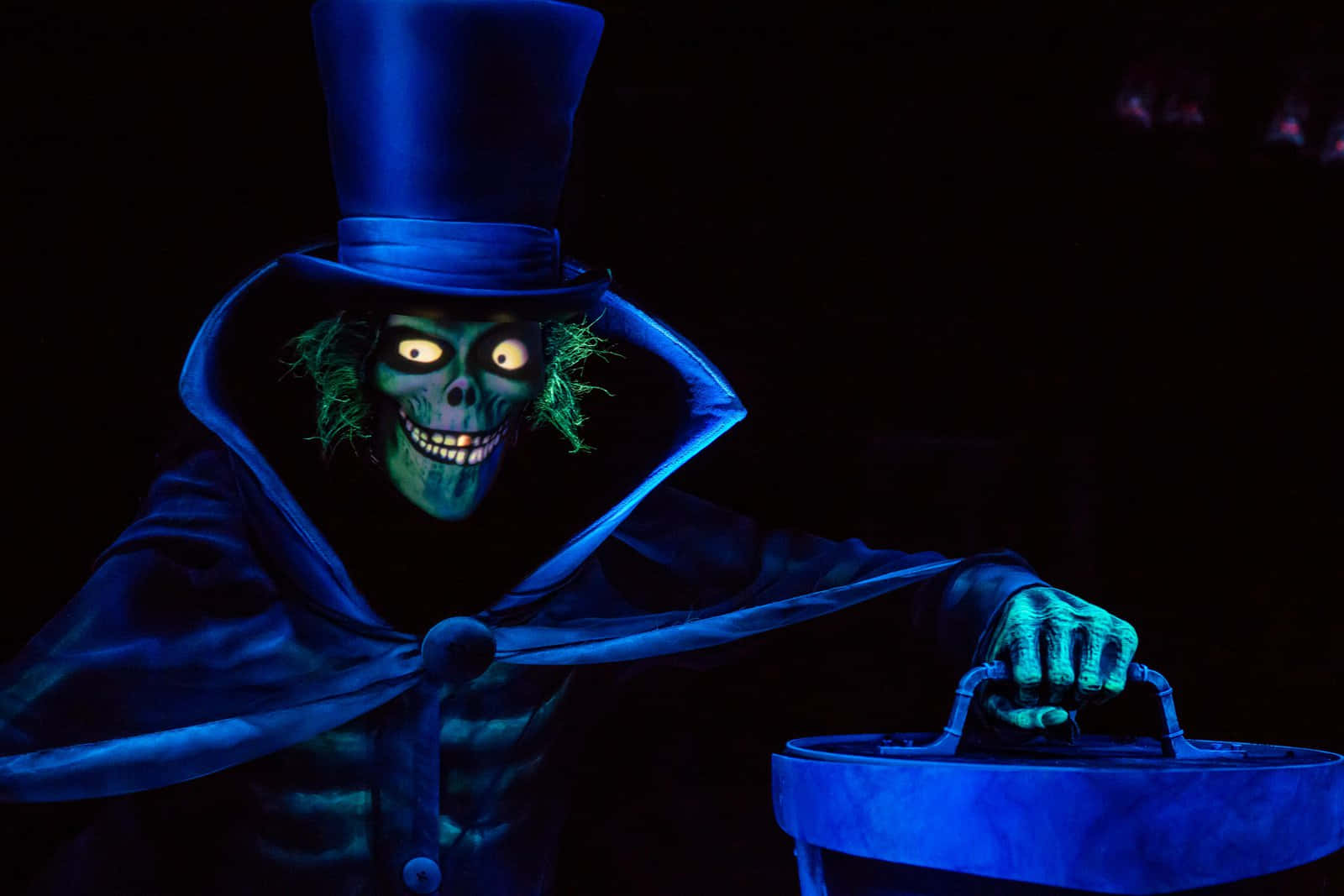 "Take a Nightly Tour of the Haunted Mansion"