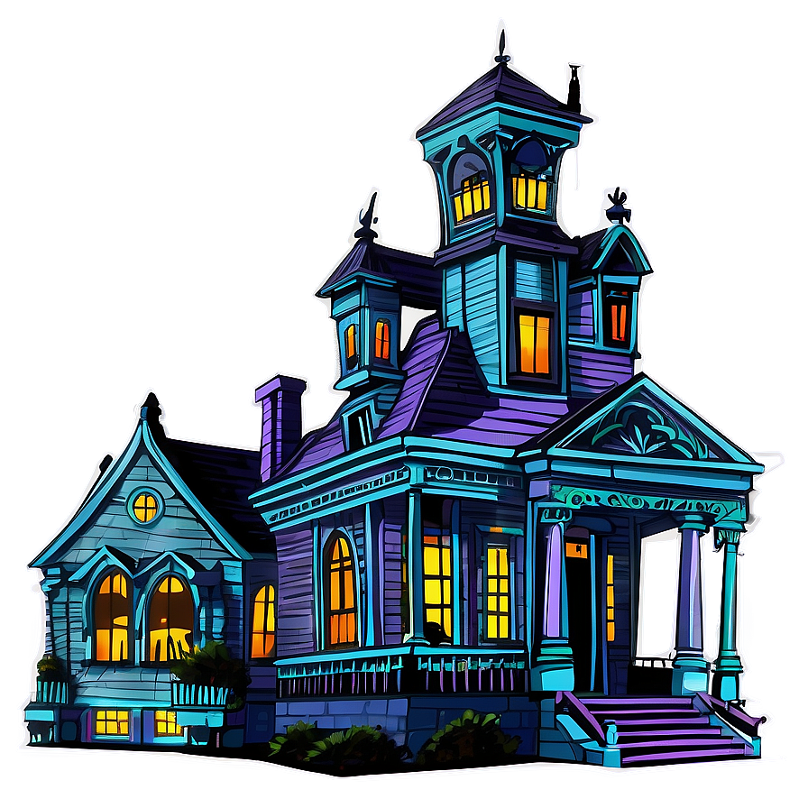 Download Haunted Mansion House Clipart Png 58 | Wallpapers.com