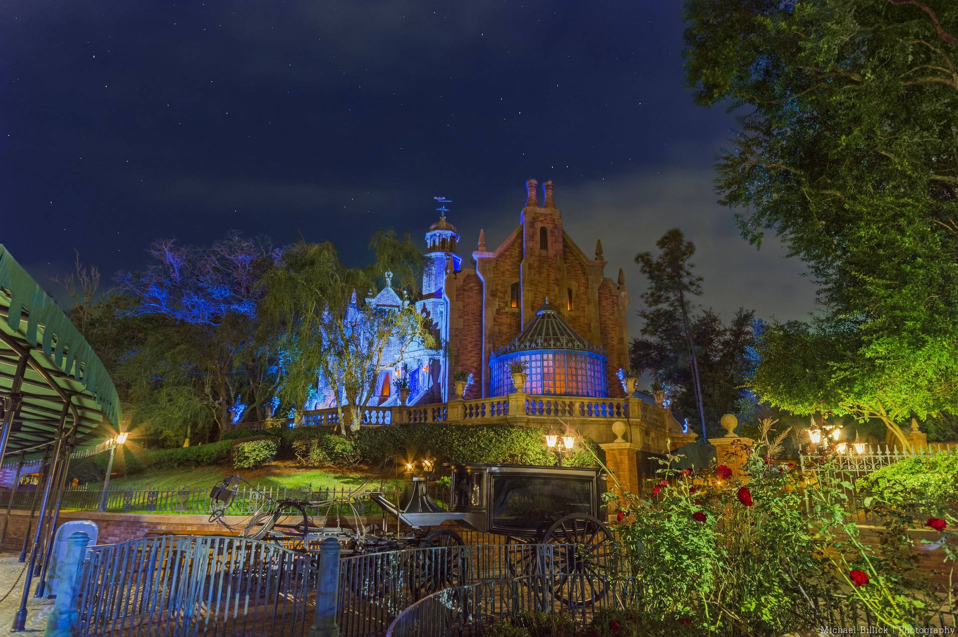 Haunted Mansion Walt Disney World Desktop Wallpaper