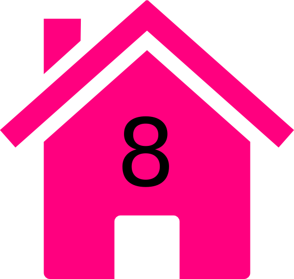 Haunted_ House_ Icon_ Pink_ Background PNG