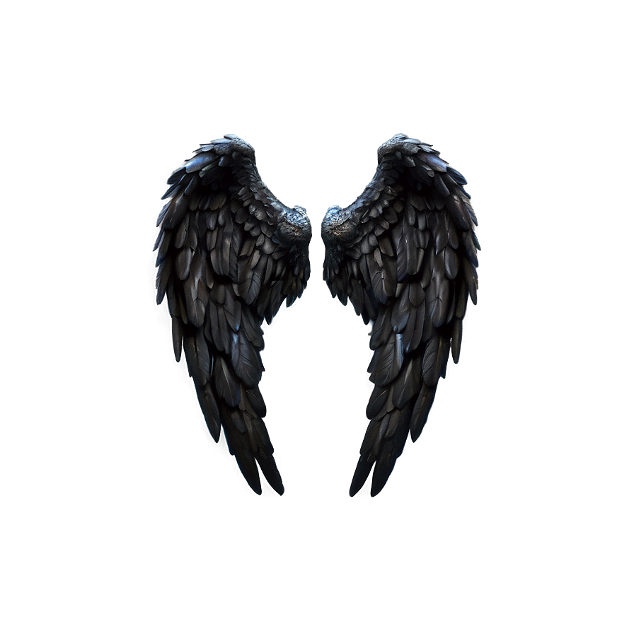 Haunting Black Angel Wings Png 58 PNG