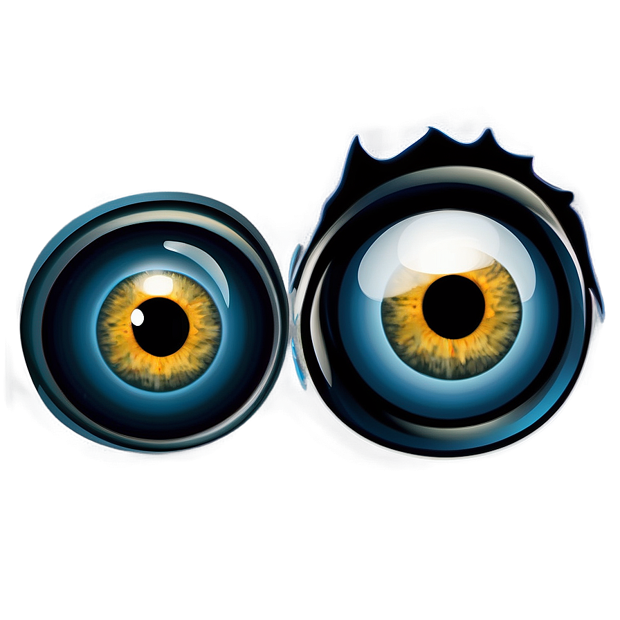 Download Haunting Eyes Vector Png Isl | Wallpapers.com