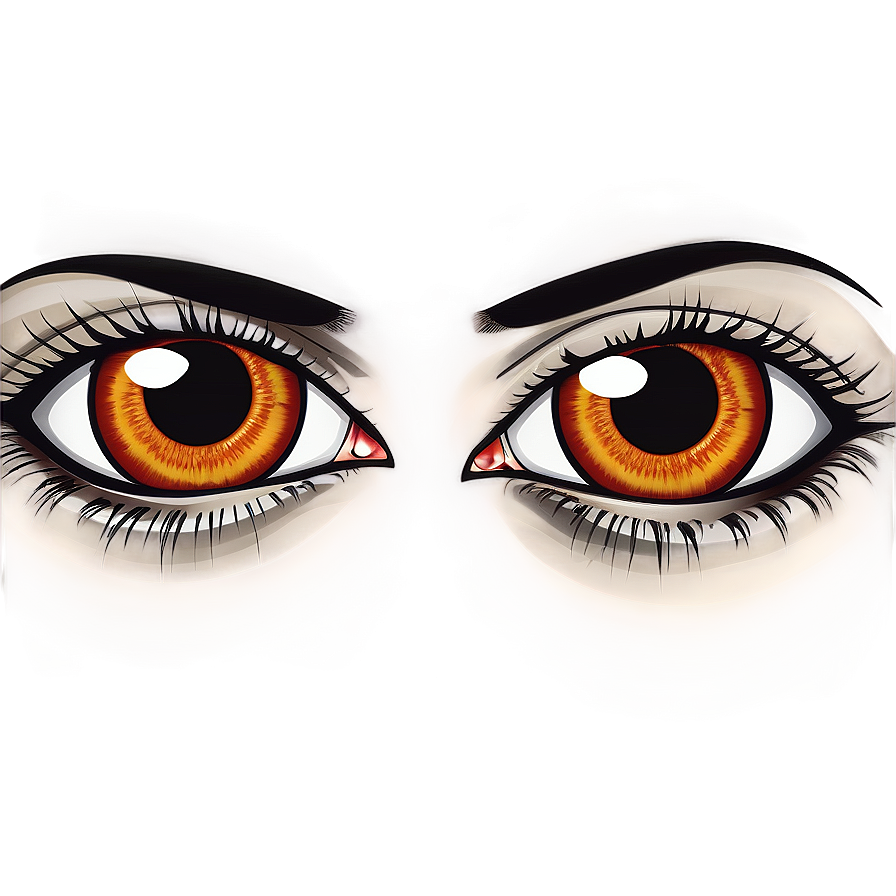 Haunting Eyes Vector Png Put PNG