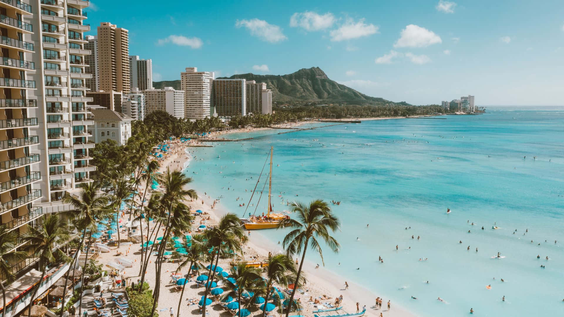 Erlebensie Das Luxuriöse Leben Auf Hawaii.