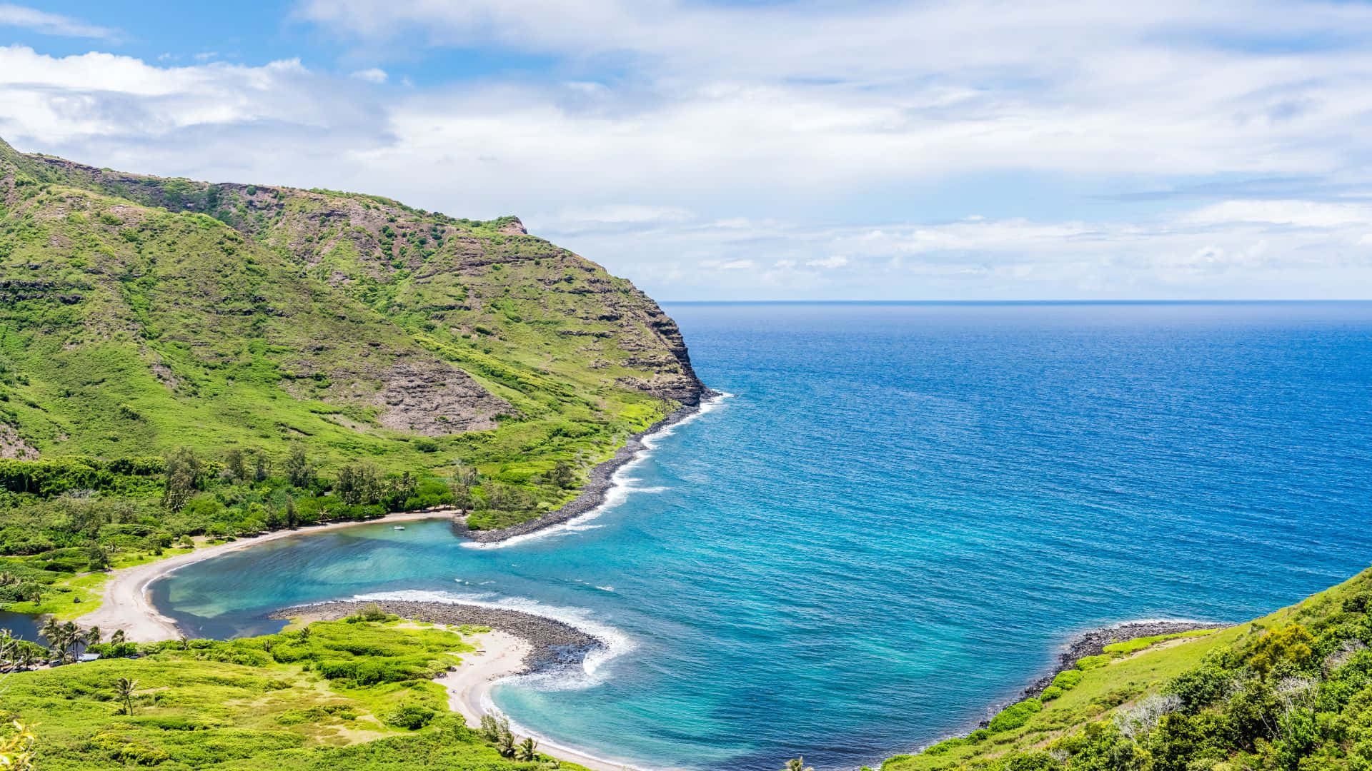 Nydden Fantastiske Skønhed Af Hawaii På Din Computer Eller Mobiltelefon!