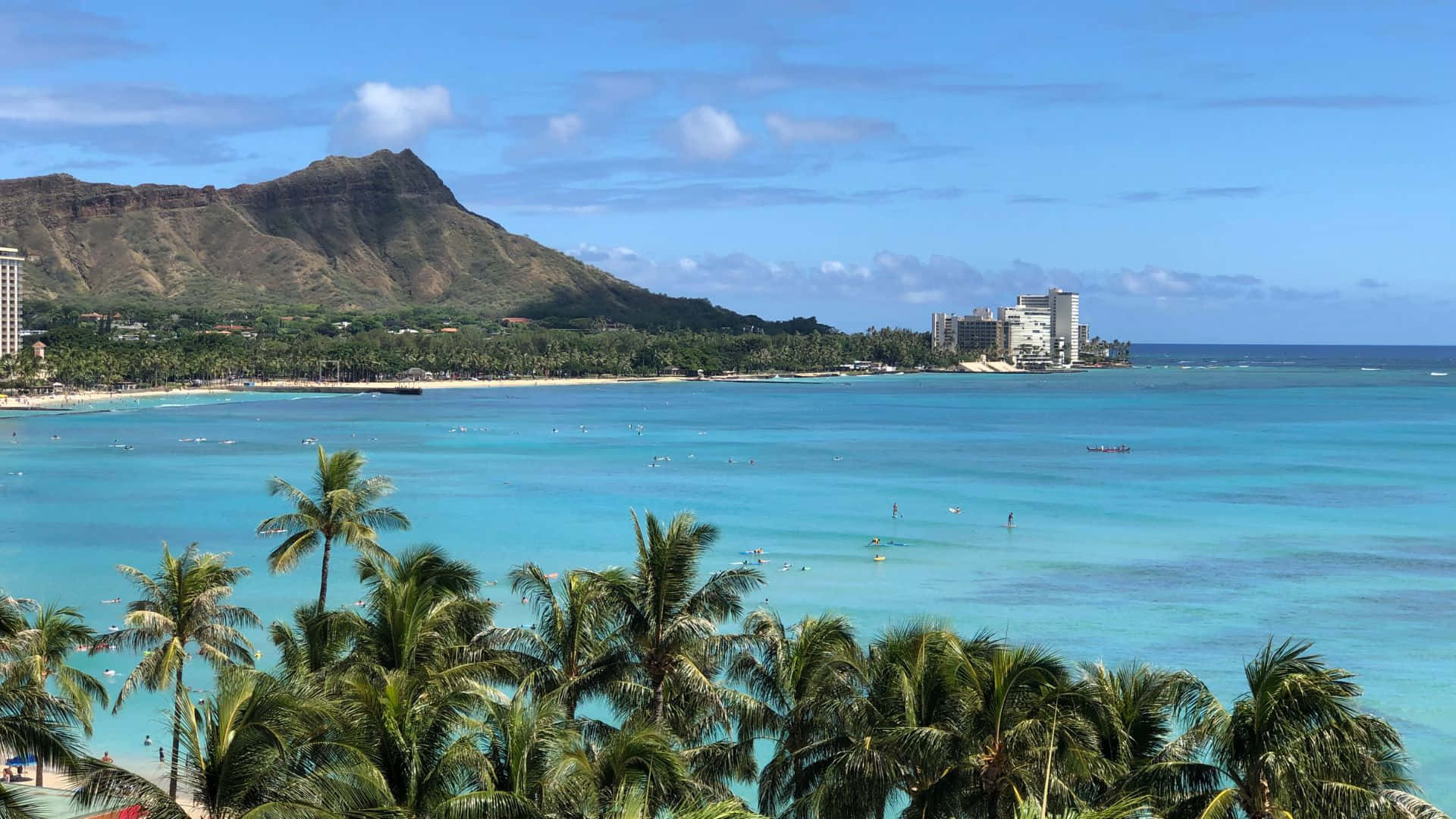 Enjoy the beautiful scenery of Hawaii.