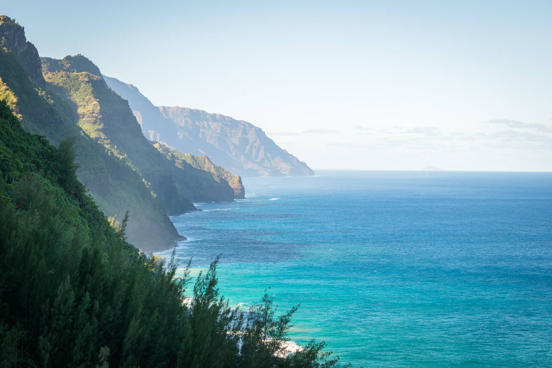 Hawaii Napali Ocean Coast