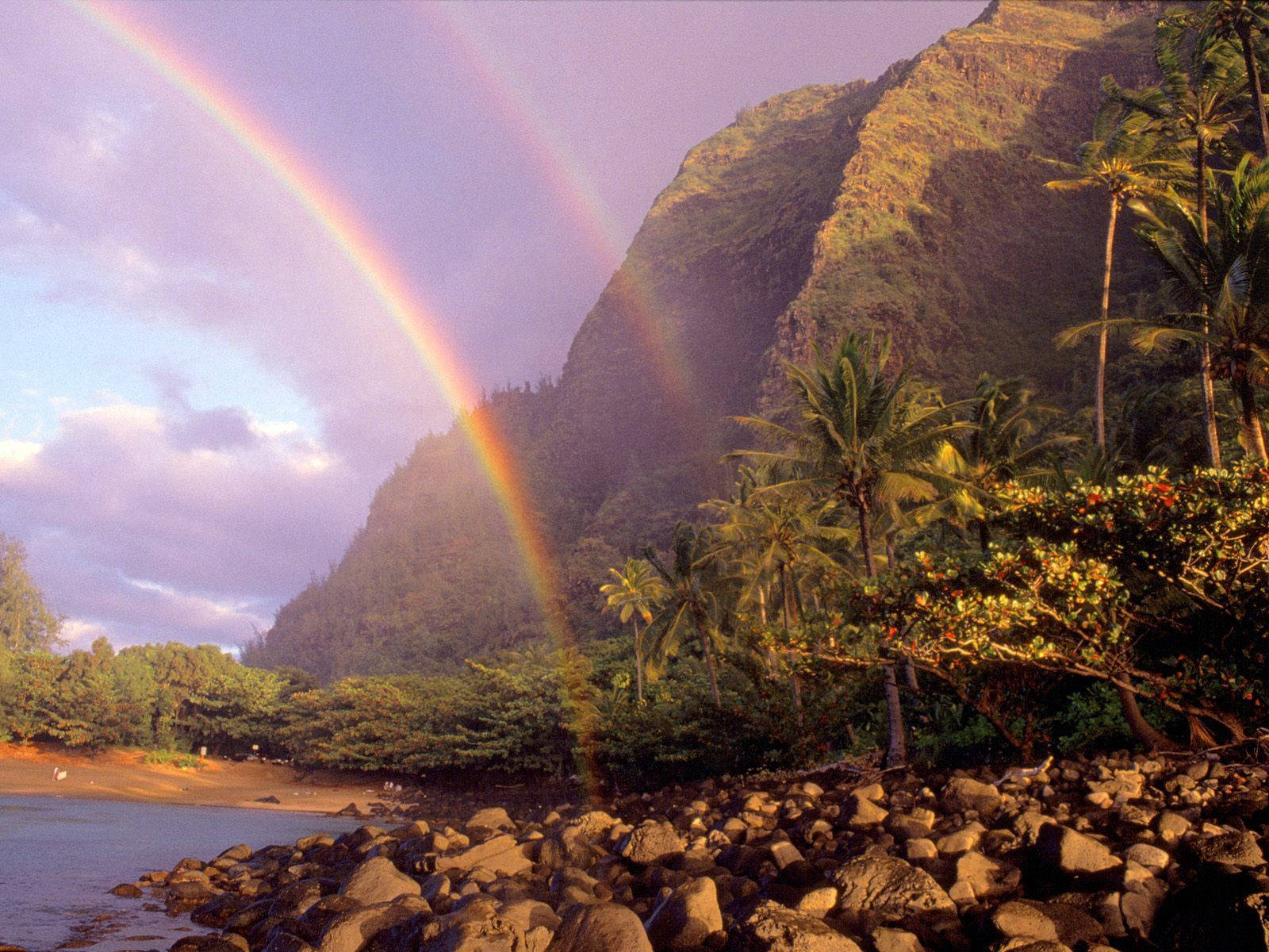 Hawaii Rainbow Mountain Wallpaper