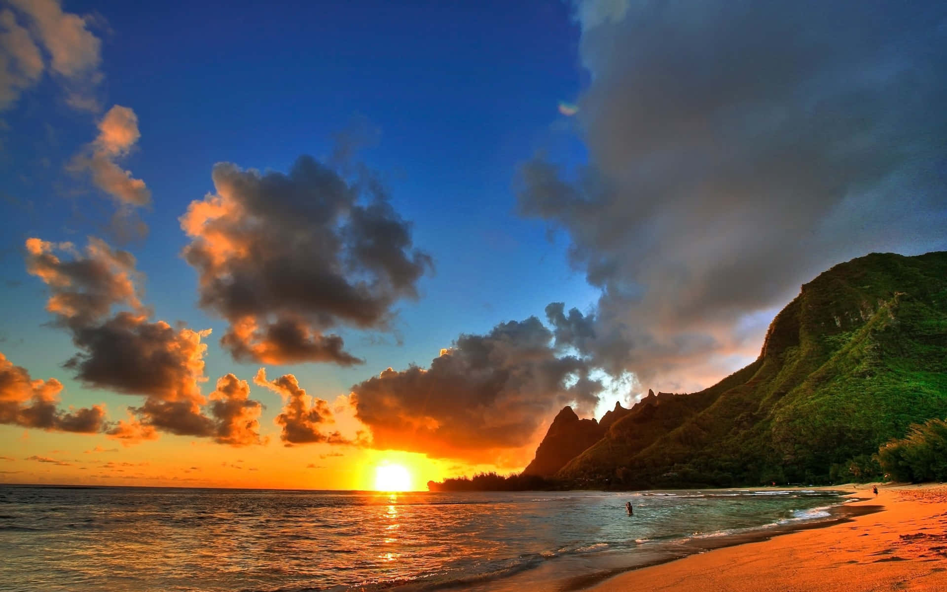 Hawaii Solnedgang 2560 X 1600 Wallpaper