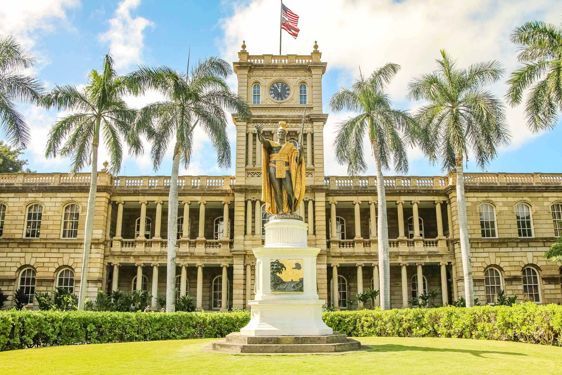 Hawaii Supreme Court Iolani Palace Hd Wallpaper