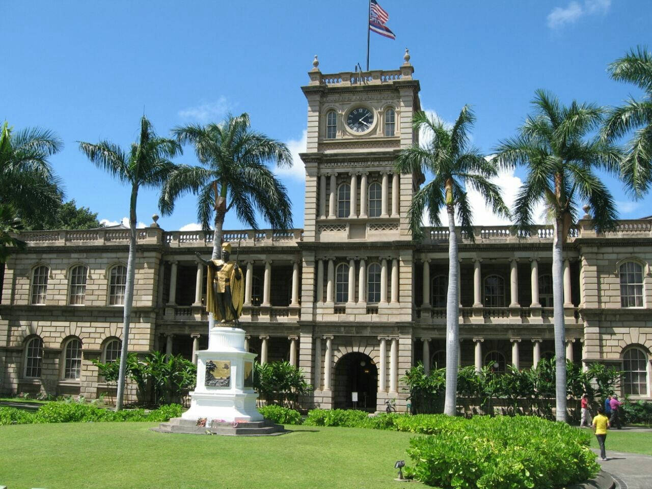 Hawaii Supreme Court Iolani Palace Wallpaper
