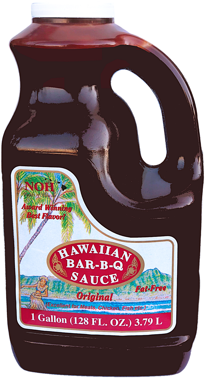 Hawaiian B B Q Sauce Gallon Jug PNG