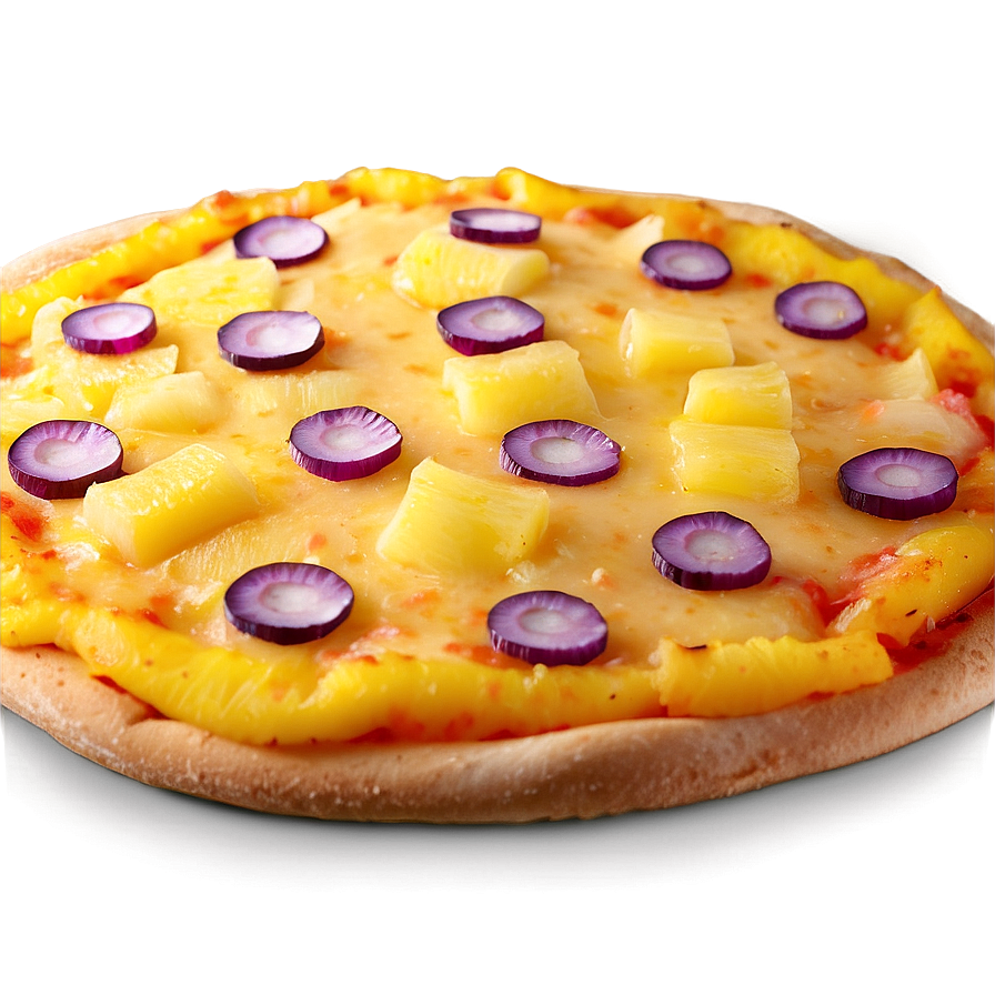 Download Hawaiian Pineapple Pizza Png 7 | Wallpapers.com