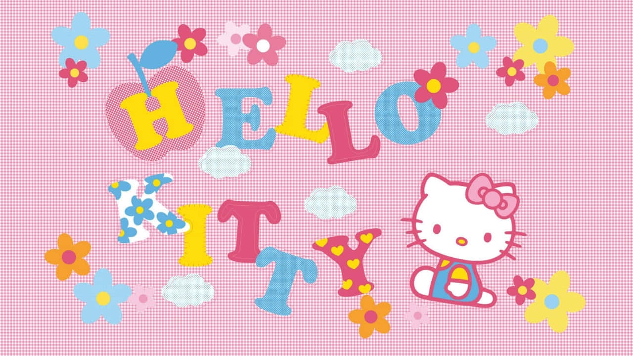 Hawaiian Theme Hello Kitty Graphics Wallpaper