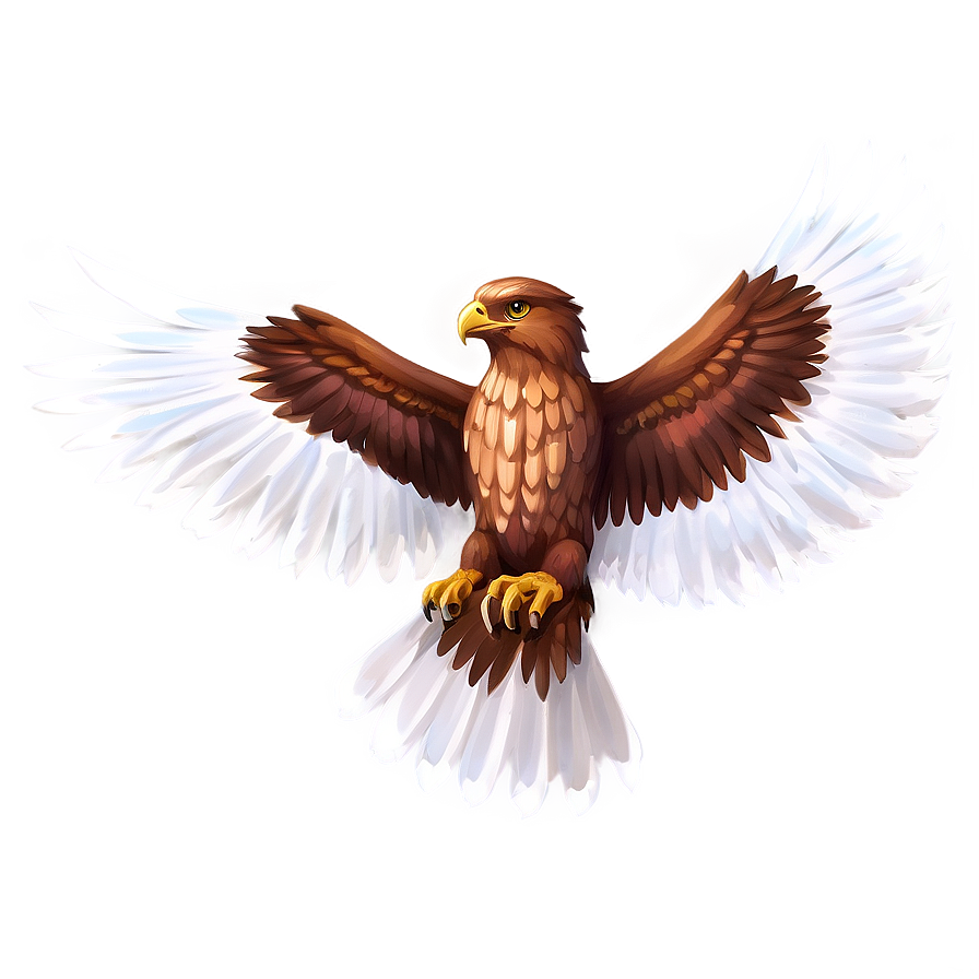 Hawk Inspired Mythical Creature Png Luk99 PNG