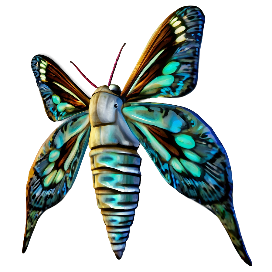 Download Hawk Moth Png Qcj42 | Wallpapers.com