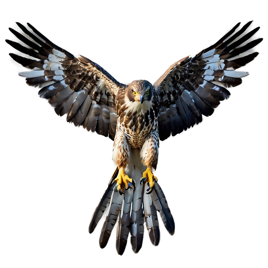 Hawk Spreading Wings Png Fxr76 PNG