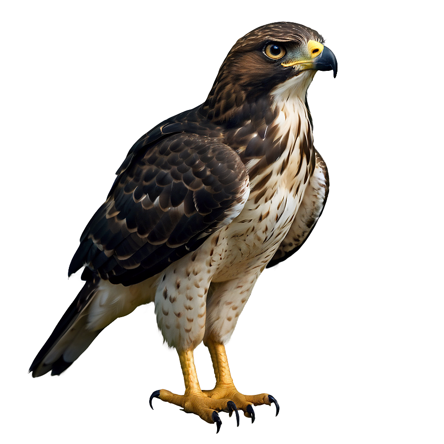 Hawk With Open Beak Png 06122024 PNG