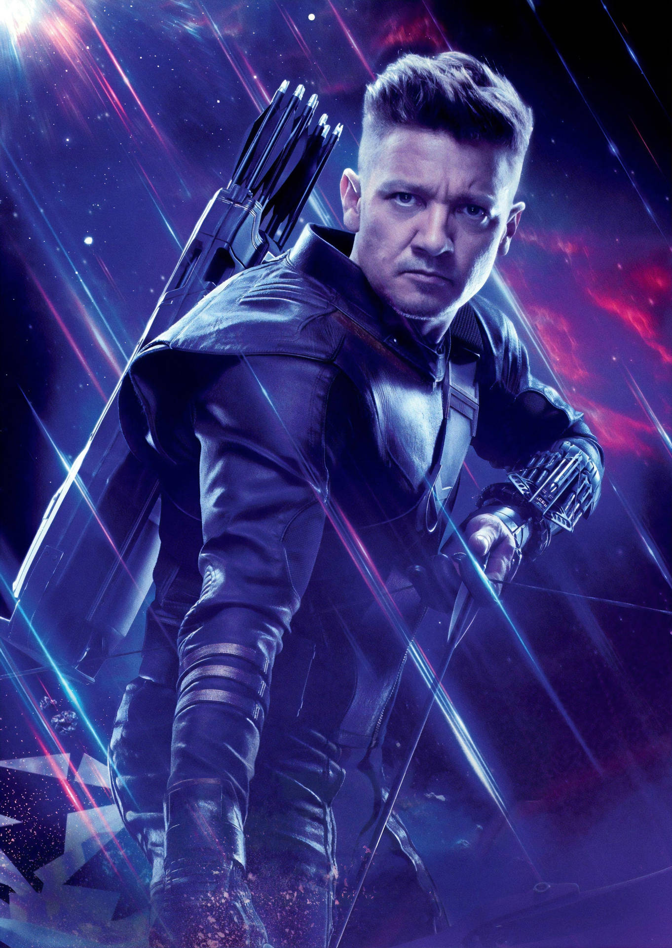 Hawkeye Avengers Endgame Poster Background