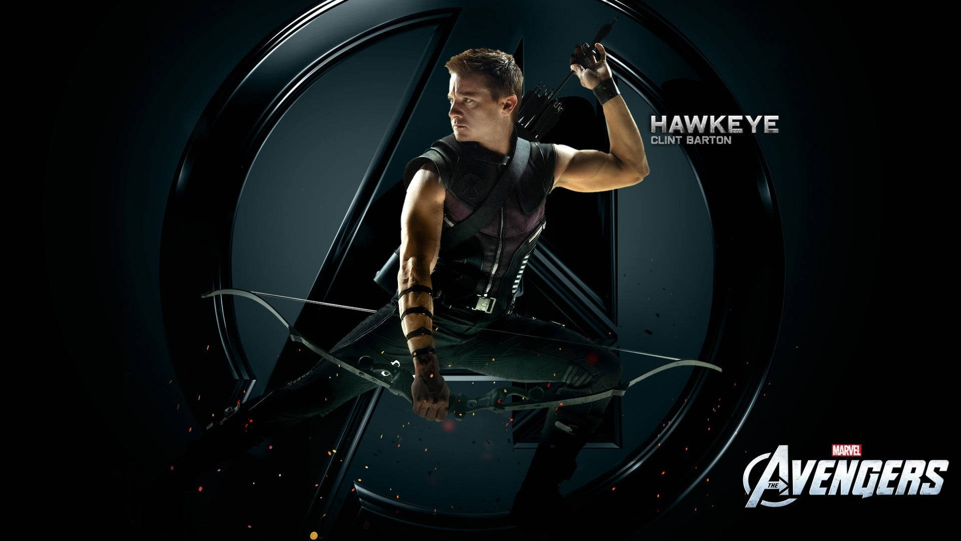 Hawkeye Clint Barton Avenger 3d Wallpaper