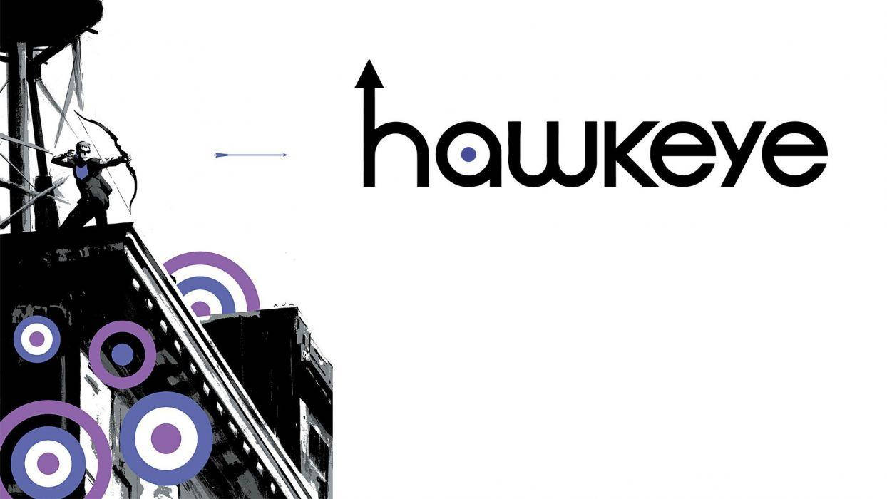 Hawkeye Purple Target Fanart Background