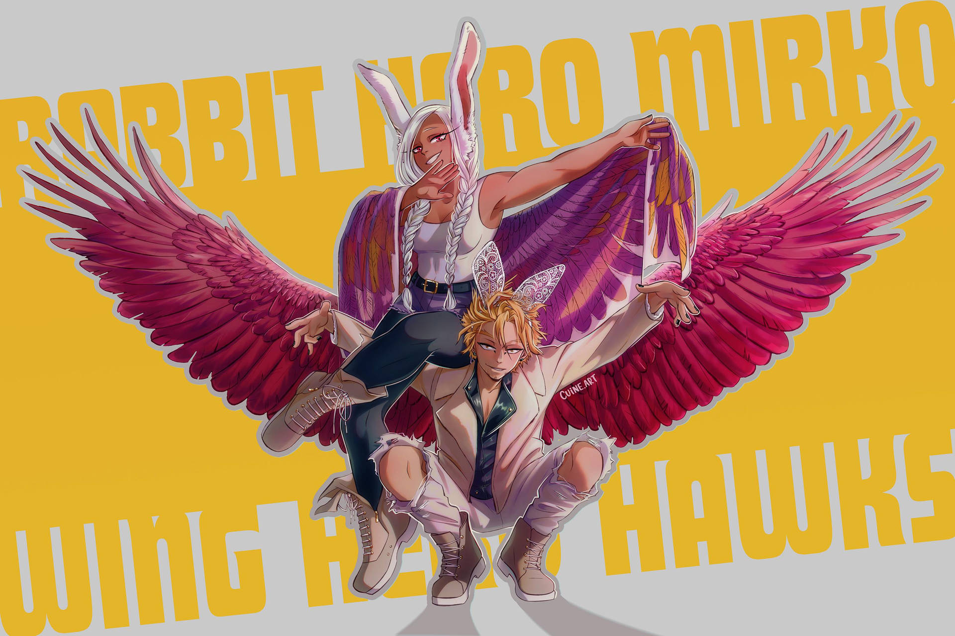 Fly High With Hawks Wallpaper