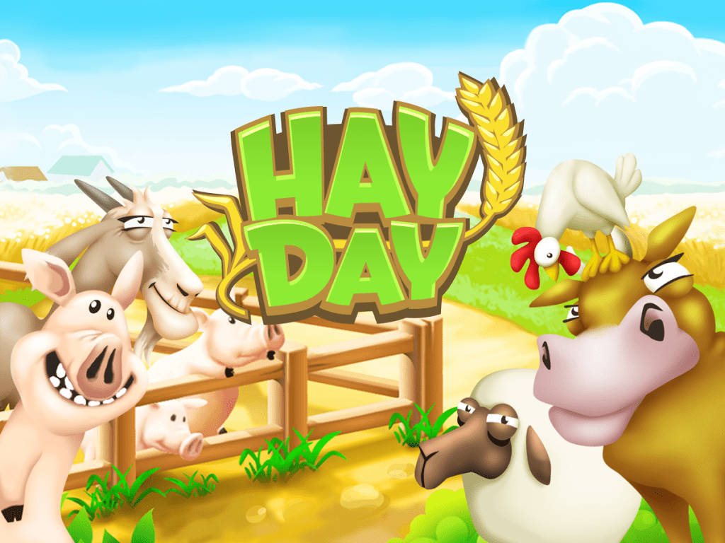Hay Day Title Cover Wallpaper