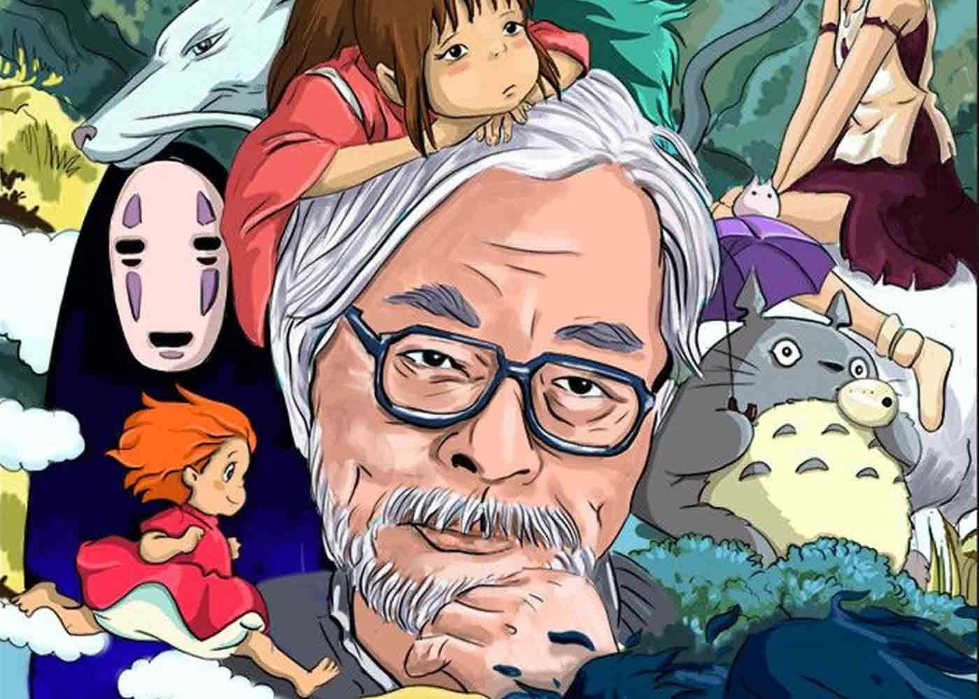 Captivating Compilation of Hayao Miyazaki's Filmography Wallpaper