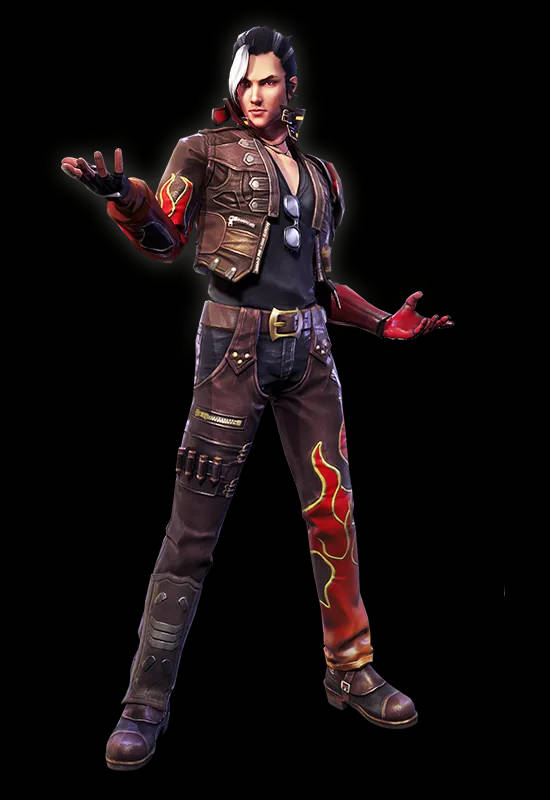 Hayato As Free Fire Character Picture