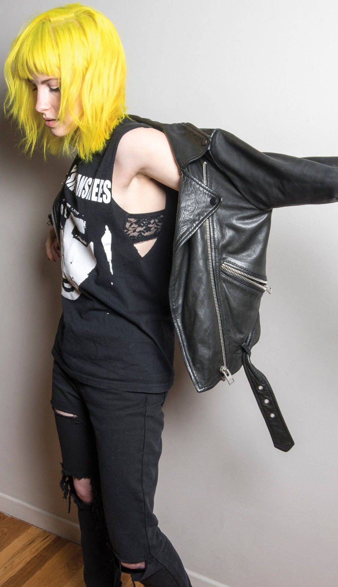 Hayley Williams With Yellow Hair