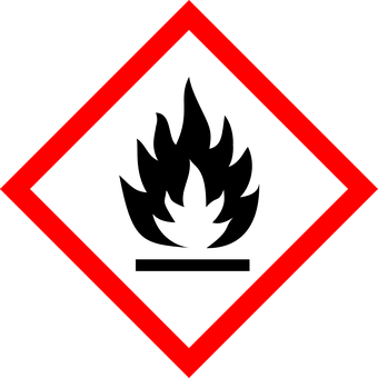 Hazard Diamond Flammable Symbol PNG
