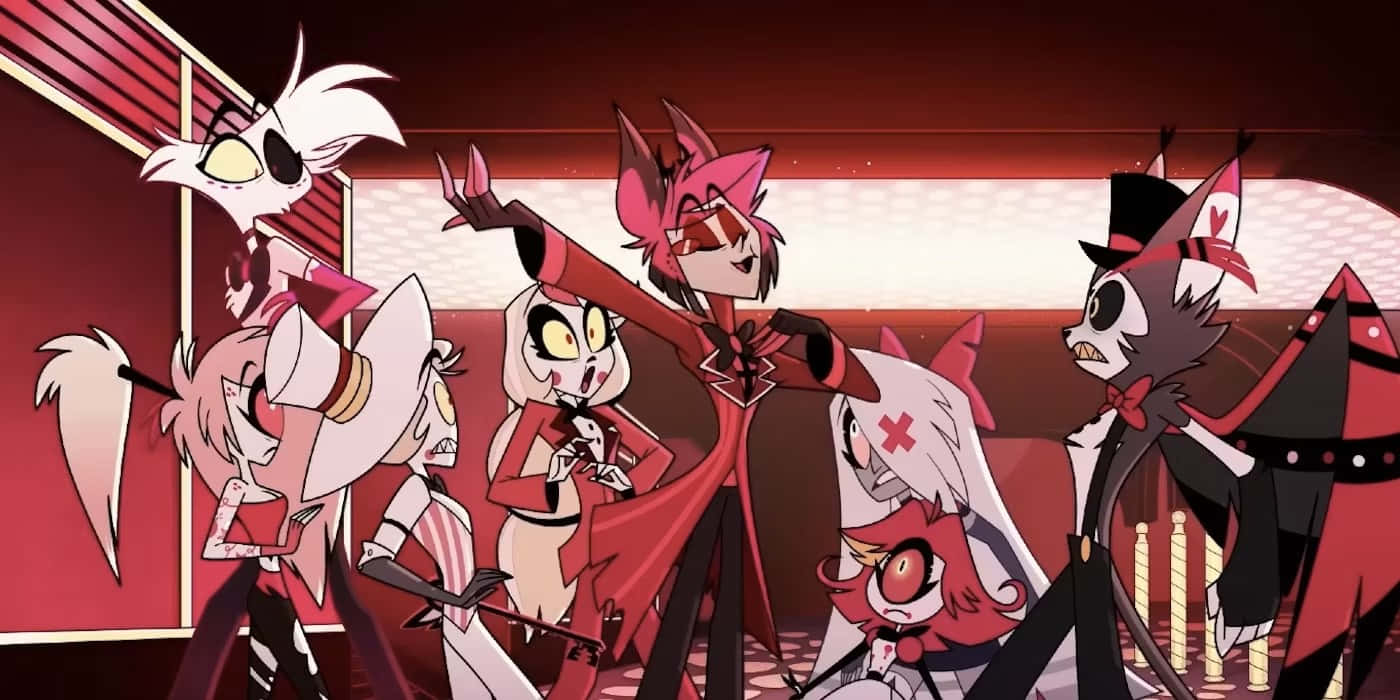 Hazbin Hotel Main Characters Wallpaper