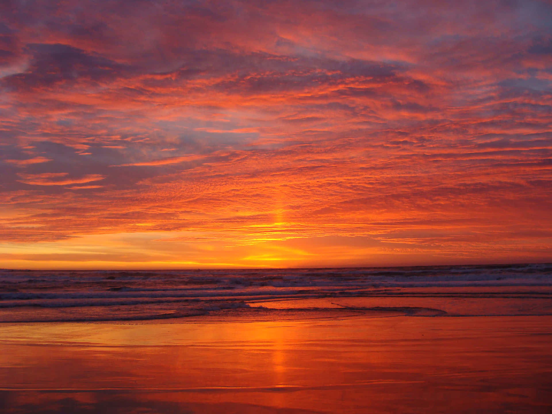 Ettvackert Solnedgångsbakgrundsbild